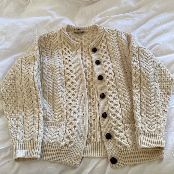 Vintage Carraigdonn wool Cardigan - Picture 1 of 6